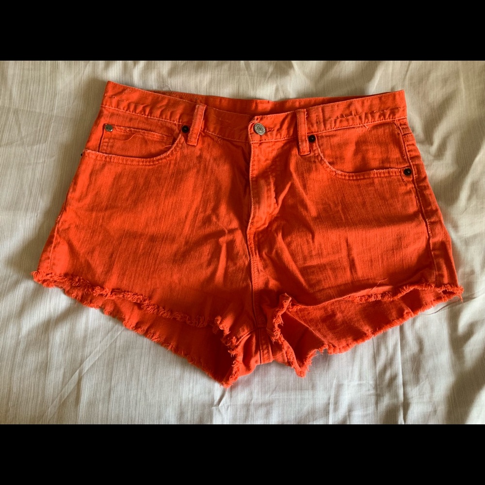 Orange shorts